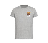 England Lion Icon Frame Kids T-Shirt - Gray / 9-11 years