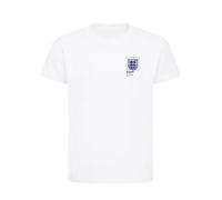 England Logo Graffiti Frame Kids T-Shirt - White / 3-4 years