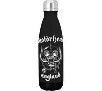 England Logo Stainless Steel Water Bottle Motorhead Black One Size