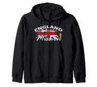 England London Mormon LDS Mission Missionary Gift Zip Hoodie