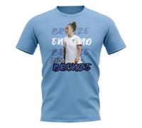 England Lucy Bronze Graphic Player Tee in Light Blue | Size: Small England Light Blue S
