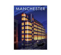 England Manchester The Daily Expre Building,Vintage Metal Sign Kitchen Bathroom Office Bar Coffee Garage Cave Home Living Wall Decor(20x30cm)8x12 inch-BJ70