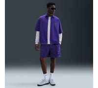 England Men's Nike Life Football Camp Shorts - Purple - Cotton/Nylon M