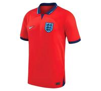 England Men's Personalised 2022 2023 Away Shirt in Red | Size: Medium England Red M