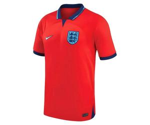 England Men's Personalised 2022 2023 Away Shirt in Red | Size: XL England Red XL
