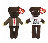 England Official Mr Bean Twin Beanie Bear Set by Ty