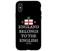 ENGLAND PATRIOTS PROUD BELONGS TO ENGLISH SUPPORTERS PRIDE Case for iPhone X/XS