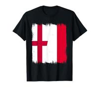 England Poland Flag English Polish Pride Polska Roots T-Shirt