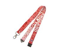 England printed Lanyard - neck strap, English Symbol London Great Britain Royal