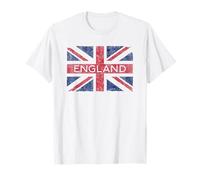 England Retro Union Jack Vintage British Flag Great Britain T-Shirt