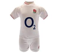 England RFU 2019/20 Kids T-Shirt & Short Set - White - Size 9-12M