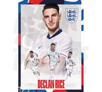 England Rice 24/25 Action Poster Unframed A4