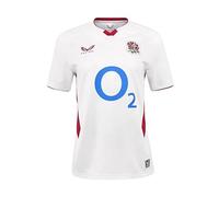 Castore Womens RFU England Rugby 25/26 Home Jersey Brilliant White/Lipstick Red 16