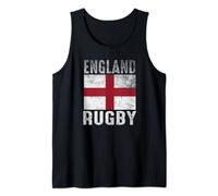 England Rugby - England Flag England Jersey Men Women Tank Top