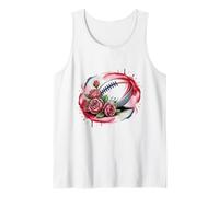 England Rugby English Flag Rugby England women The Red Roses Tank Top