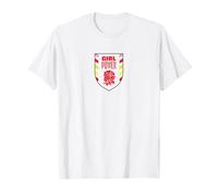 England Rugby Fan English Women Red Roses Ball Team T-Shirt