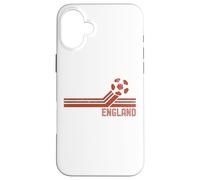England Soccer 2026 British Fans Retro Vintage Case for iPhone 16 Plus