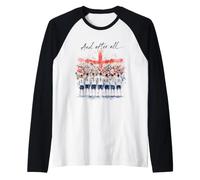 England Squad and After All World Cup Football Raglan Baseball Tee