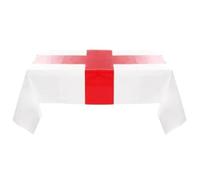England St George Cross Red and White Flag World Cup Footbal Sport Tablecover Tablecloth Plastic180 x 110cm
