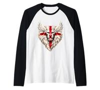 England St George’s Day Wing Classic English Raglan Baseball Tee