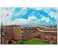 England Stirling Castle Jigsaw Puzzle For Adults 100 Piece Wooden Travel Gift Souvenir 45.5x35.5CM