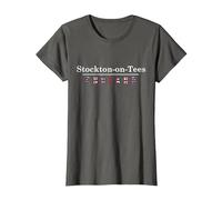 England - Stockton-on-Tees T-Shirt, Women, Asphalt Grey, Large