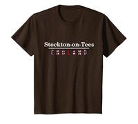 England - Stockton-on-Tees T-Shirt, Youth, Brown, X-Small