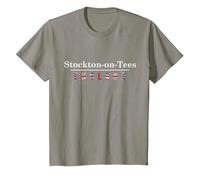 England - Stockton-on-Tees T-Shirt, Youth, Slate Grey, Small