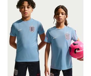 England Strike Older Kids' Nike Football Dri-FIT Short-Sleeve Top - Blue - Polyester S