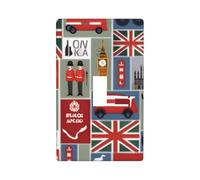 England Symbols Print Light Switch Cover Plate,Toggle Wall Plate Cover,Standard Size 4.5 x 2.76 Inche