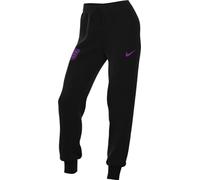 England Tech Women's Nike Football Fleece Mid-Rise Joggers - Black - Cotton/Polyester S (UK 8-10)