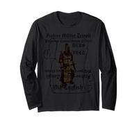 England Templar Crusades Christians Mysterys Solomon battle Long Sleeve T-Shirt