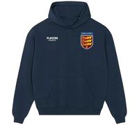 England Three Lion Bars Logo Men's Hoodie - Navy / 3XL