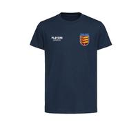 England Three Lions Bars Logo Kids T-Shirt - Navy / 5-6 years