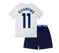 England Three Lions Boys Rashford 11 Short Pyjamas 10-11 Years