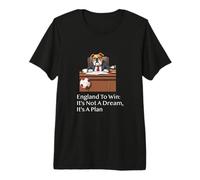 England to Win: It’s Not A Dream, It’s A Plan Football Premium T-Shirt