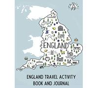 England Travel Activity Book and Journal: For kids!