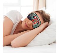 England UK Retro London Telephone Print Soft Eye Mask for Sleep Mask Sleep Eye Mask for Women Men Sleeping Sleeping Travel