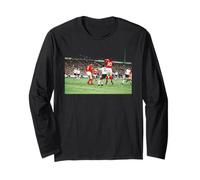 England V West Germany 1966 World Cup Geoff Hurst Football Long Sleeve T-Shirt