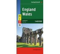 England Wales Road Map : 1:400,000 scale map