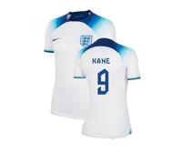 England Women's 2022 - 2023 Home Shirt - Kane 9 in White | Size: XL England White XL