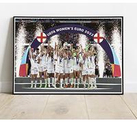 England Women's Euro 22 Winners Wembley LEGENDS - Poster Huge 36inch by 24inch Similar to A1 #Lionesses 4, Multicolor