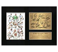 England Women's Football Team Euro Winners Autograph 2022 Beth Mead Display Signed A4 Printed Autograph Football Photo Picture Display No120, Black
