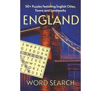 England Word Search Puzzle Book: 55 Fun Puzzles Featuring English Towns, Cities & Places