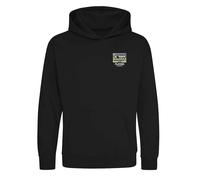 England World Cup Sticker Kids Hoodie - Black / 14-15 years