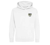 England World Cup Sticker Kids Hoodie - White / 14-15 years