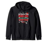 England Xmas Just Another Crazy English Family Christmas Zip Hoodie