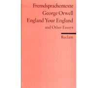 England Your England and Other Essays
