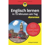 Englisch lernen in 15 Minuten am Tag fur Dummies, Rudolph 9783527719822 New.