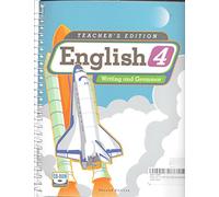 English 4 Teacher's Edition and Toolkit CD 2nd Edition